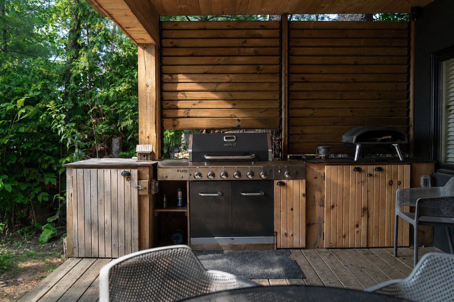 Outdoor kitchen and BBQ